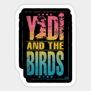 Yadier Molina Yadi And The Birds Sticker